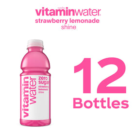 Refreshing Vitaminwater Shine serve over ice for everyday hydration
