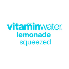 Nutrition panel shows seven vitamins and two minerals in Vitaminwater Zero Sugar Squeezed Lemonade