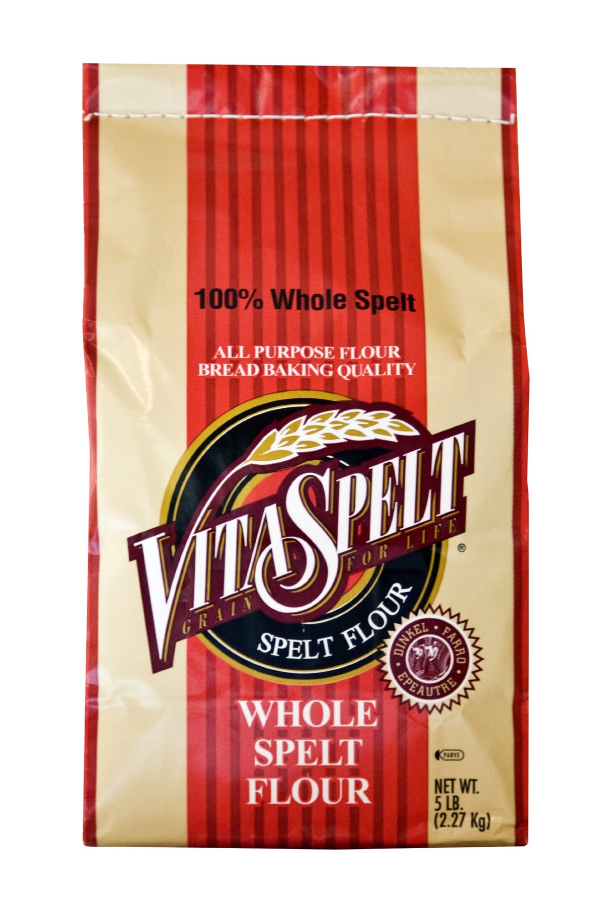 VitaSpelt non-GMO spelt flour 5 lb bag for wholesome baking and versatile breads