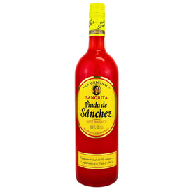 Viuda de Sanchez Sangrita bottle showing authentic Mexican flavor for tequila pairing