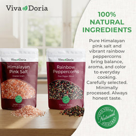 Viva Doria 2lb Himalayan salt pack with salt crystals