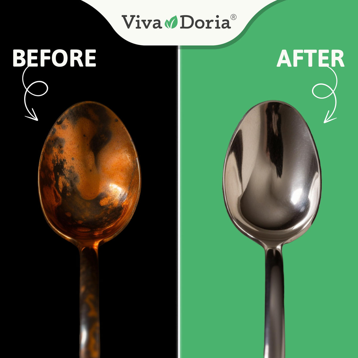 Viva Doria citric acid packaging in a kitchen setup for flavoring and preservation