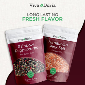 Viva Doria standup pouch reclosable packaging for freshness