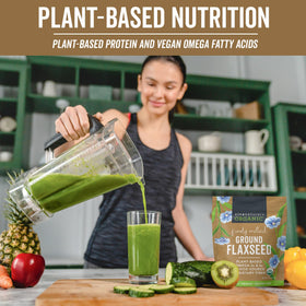 Viva Naturals flaxseed for baking adds nutty flavor and fiber.