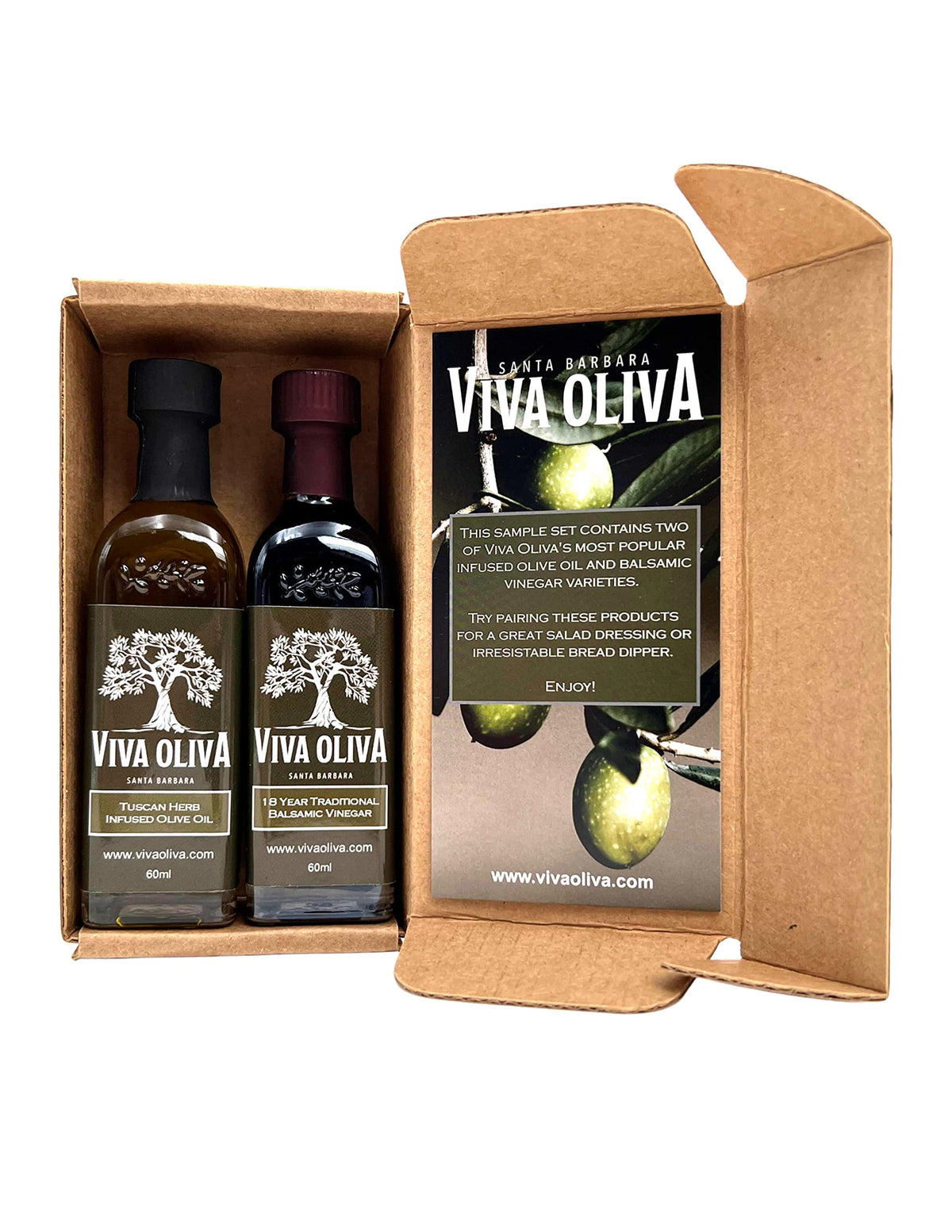 Viva Oliva 18-Year Balsamic Vinegar bottle for rich salads