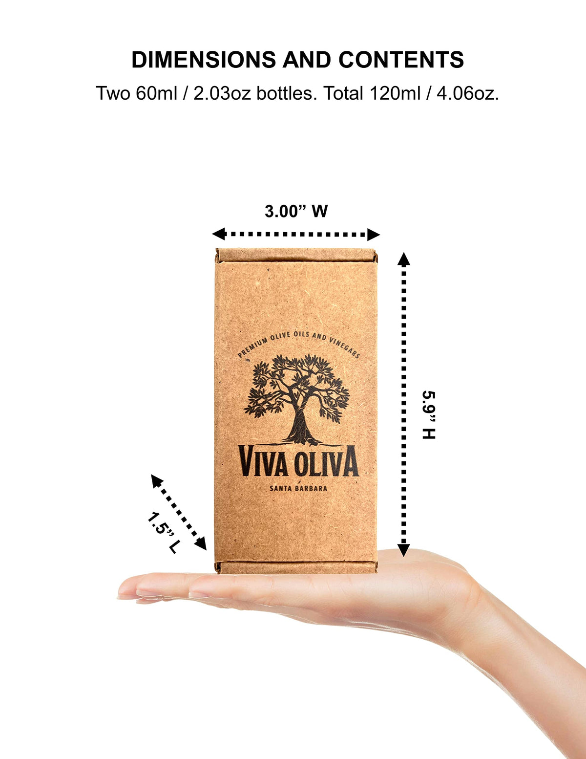 Viva Oliva Gift Box highlighting premium duo for gourmet gifting