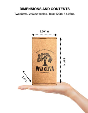 Viva Oliva Gift Box highlighting premium duo for gourmet gifting