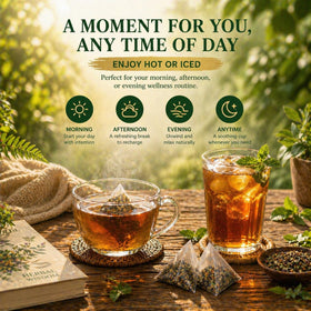 VivaMelhor dry-tea-bag-labeled-pack product shot emphasizing convenient daily use.