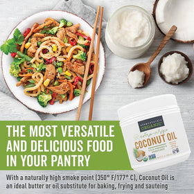 Viva Naturals coconut oil on skin as moisturizing base for daily care.