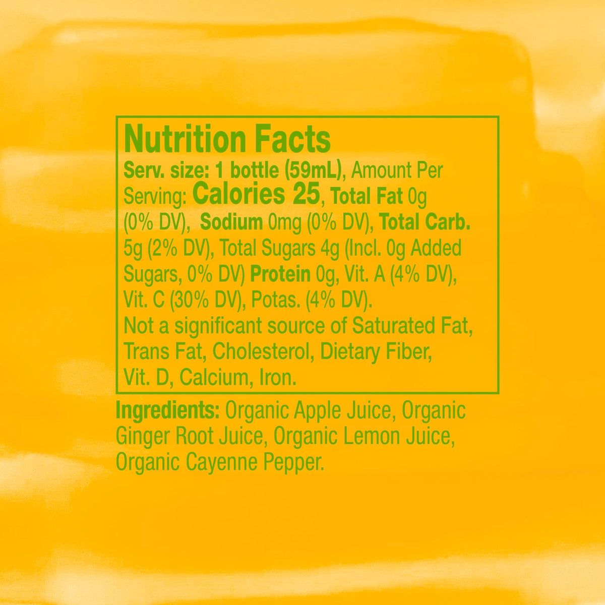 Vive Organic ginger-turmeric ingredients close-up emphasizing cold-pressed freshness