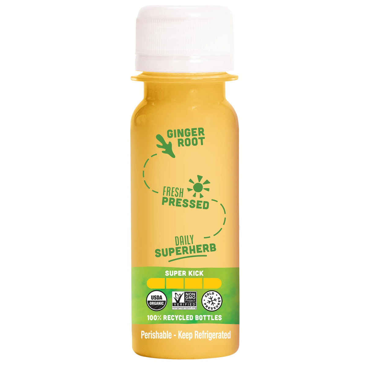 Vive Organic gluten-free vegan badge on label, supporting dietary preferences
