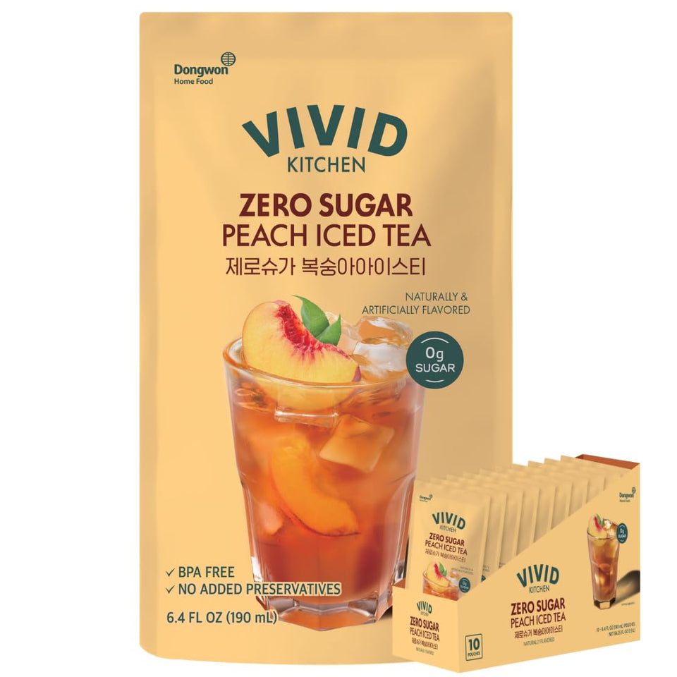 VIVID KITCHEN Grapefruit and Shine Muscat ADE pouch front with crisp citrus flavor notes