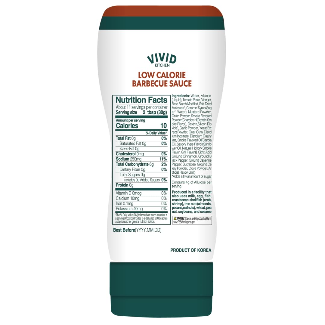 VIVID KITCHEN Korean BBQ sauce used as marinade glaze for meats.