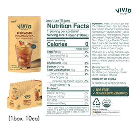 VIVID KITCHEN Korean convenience store drink display waiting to be enjoyed