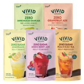VIVID KITCHEN Shine Muscat pour capturing crisp, sugar-free refreshment