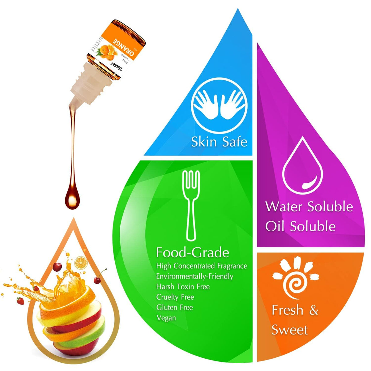 Vividye ingredients are gluten-free and non-GMO for safe crafting.