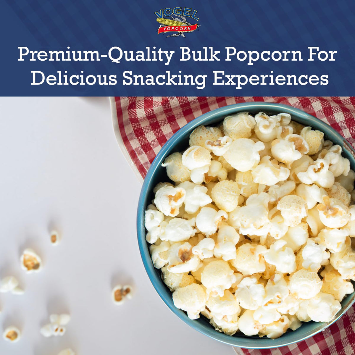 Snack-ready Vogel display for store, office breakroom, or concessions.
