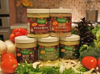 VegeBase directions panel for easy stock, seasoning, and sauce prep.