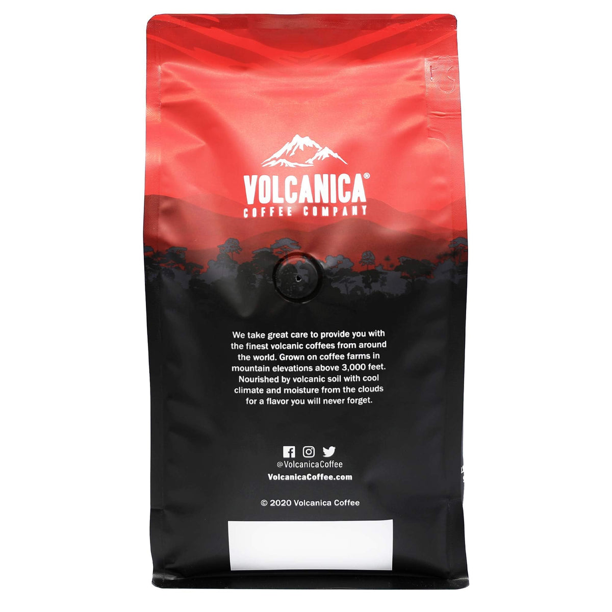 Volcanica Cafe Cubano dark roast aroma rising from a cup