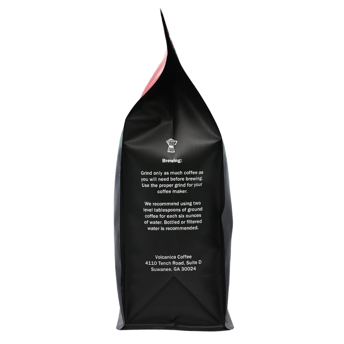 Volcanica Cafe Cubano dark roast packaging showcasing freshness