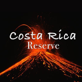 Volcanica Tarrazu Reserve dark roast whole beans emphasize intense aroma and depth.