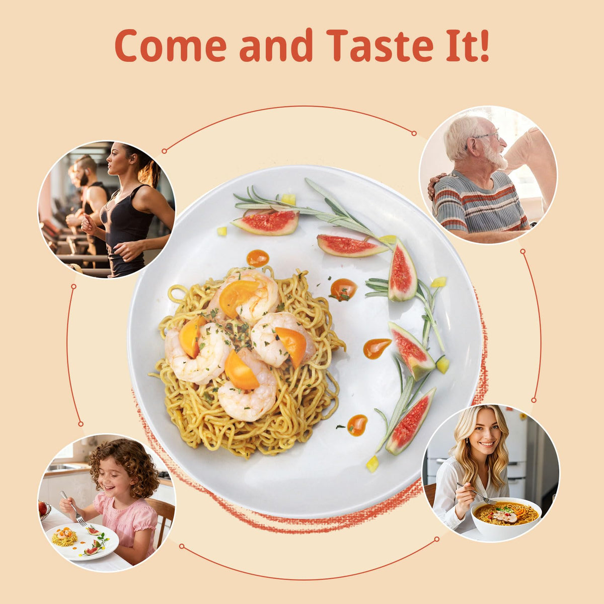 VOLO VERO plant-based noodles ideal for meal prep and on-the-go
