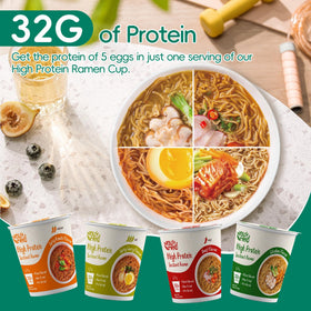 VOLO VERO Curry ramen cup blends warm spices with plant-based protein for comforting bites.