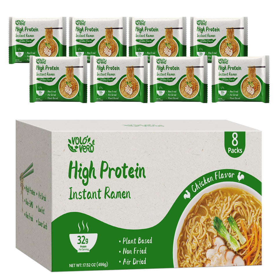 VOLO VERO high protein ramen chicken noodles bowl for an energy-rich meal