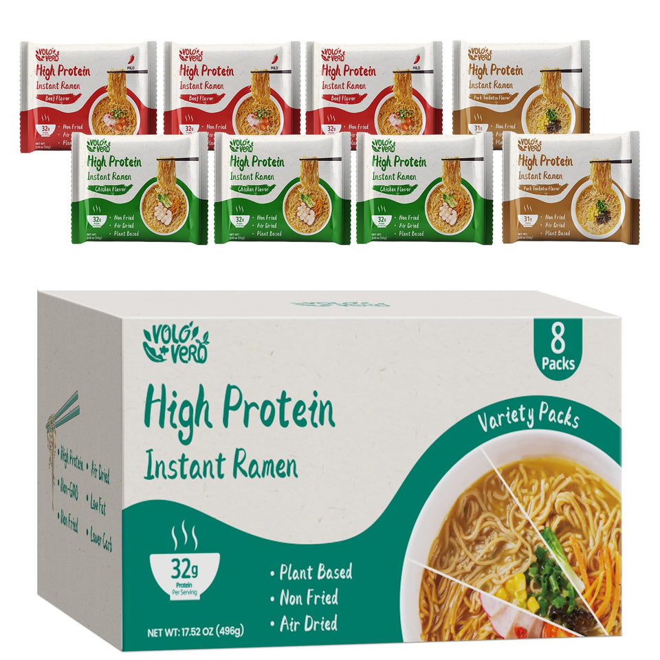 VOLO VERO chicken ramen, protein-packed and quick meal
