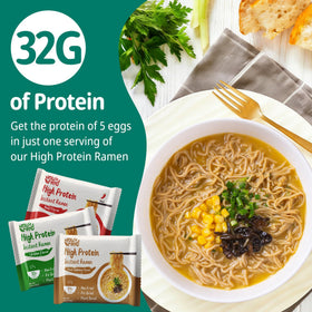 VOLO VERO plant-based ramen, dairy-free protein option