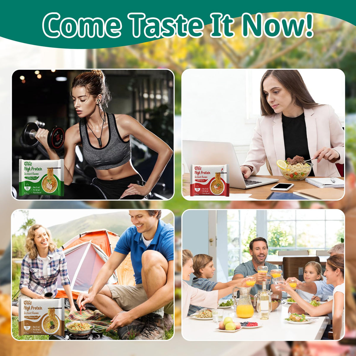 VOLO VERO variety pack, eight packs for versatile meals