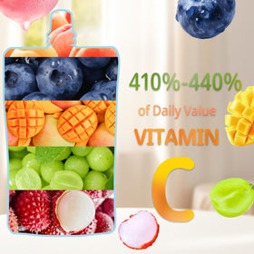 VOLO VERO konjac jelly green grape pouch, crisp taste with vitamin C