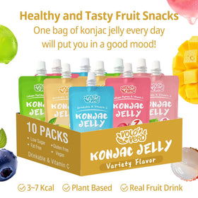 VOLO VERO konjac jelly lychee pouch, gentle floral notes for light refreshment