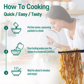VOLO VERO Protein Ramen quick 5-minute meal in progress