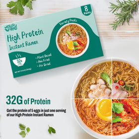 VOLO VERO Protein Ramen spicy curry bowl with aromatic warmth