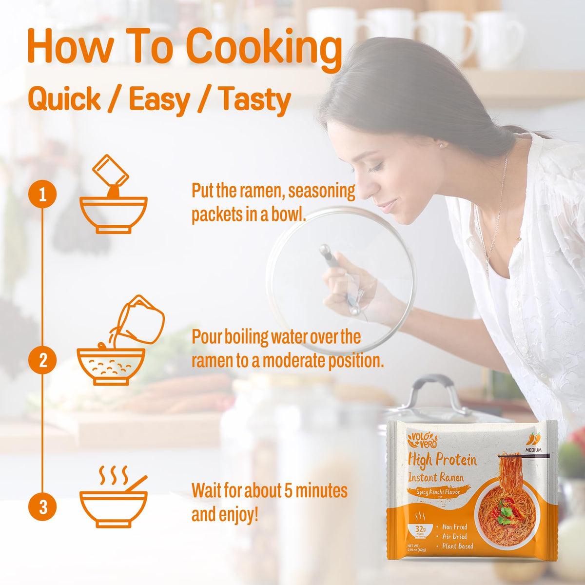 VOLO VERO 8-pack box for quick pantry meals.