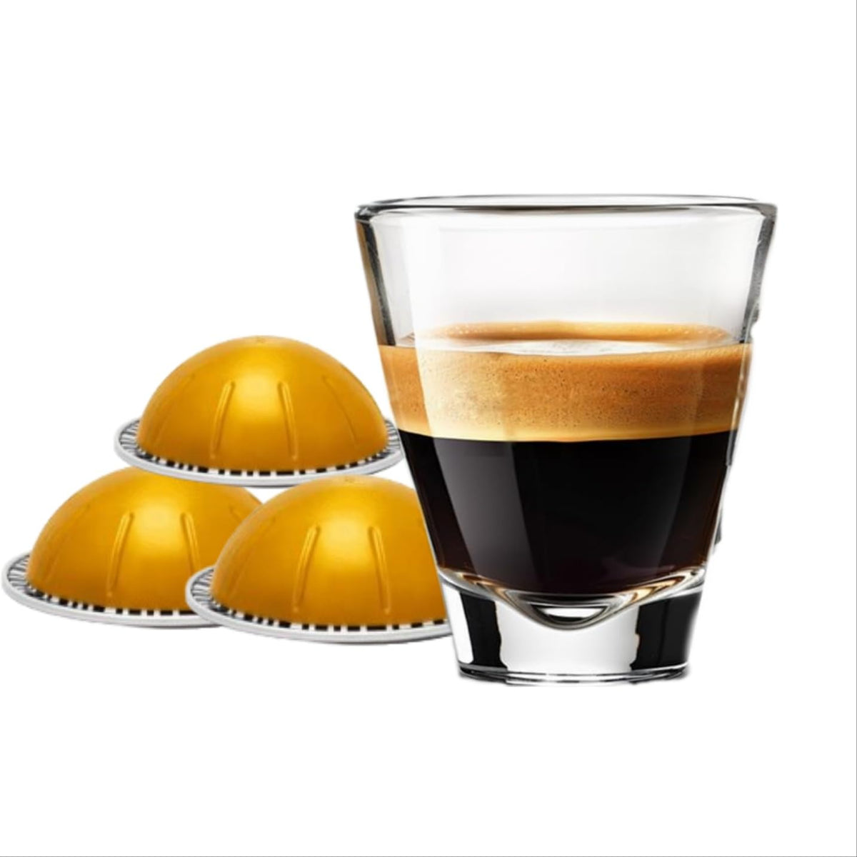Voltesso light and sweet espresso capsules in a 3-pack, for a smooth, balanced cup.