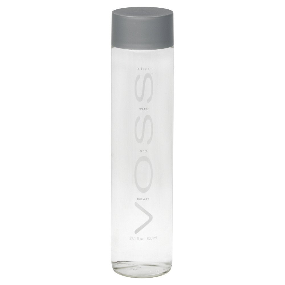 VOSS Artesian Water glass bottle for pure, crisp hydration in daily use
