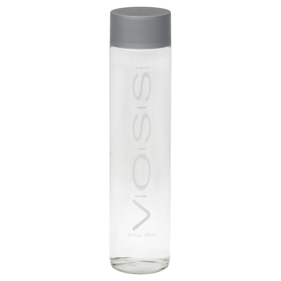 VOSS Artesian Water glass bottle for pure, crisp hydration in daily use