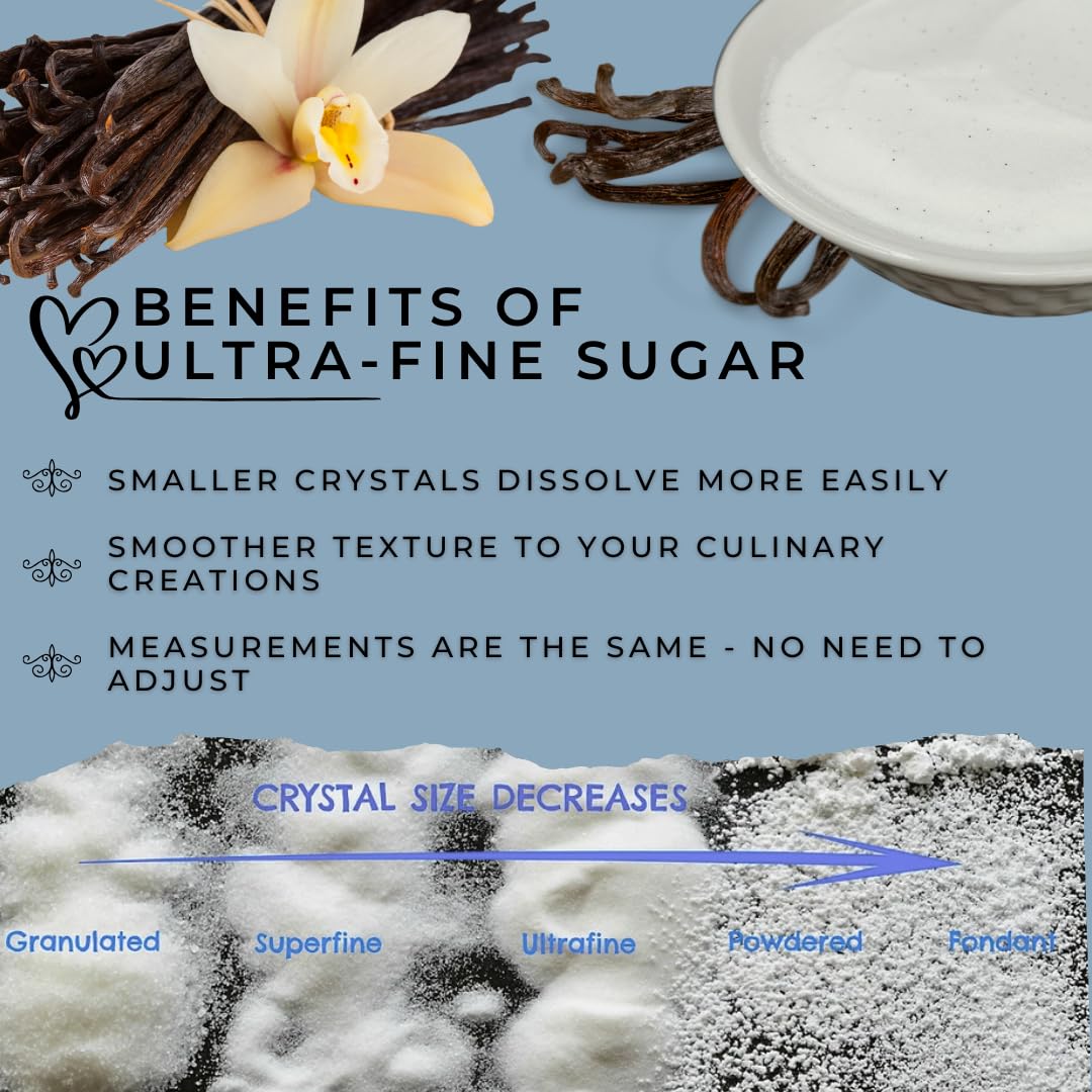 Vraie Joie Co vanilla sugar rim for cocktails with vanilla aroma uplift.
