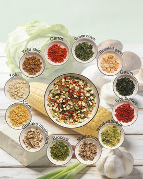 vSlice goji and white mushroom boost natural umami for ramen