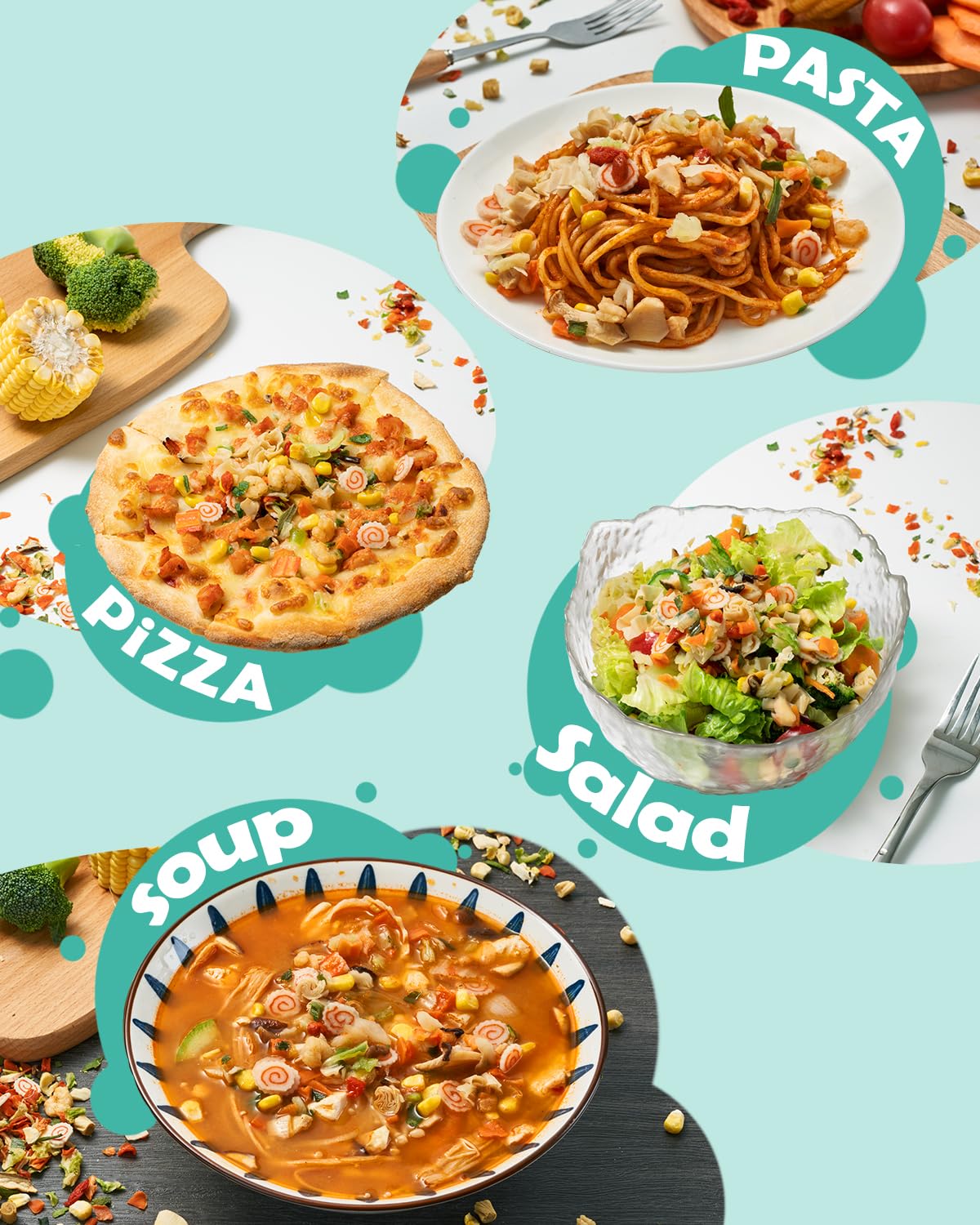 VSlice Salad Topper brings umami crunch to greens and bowls.