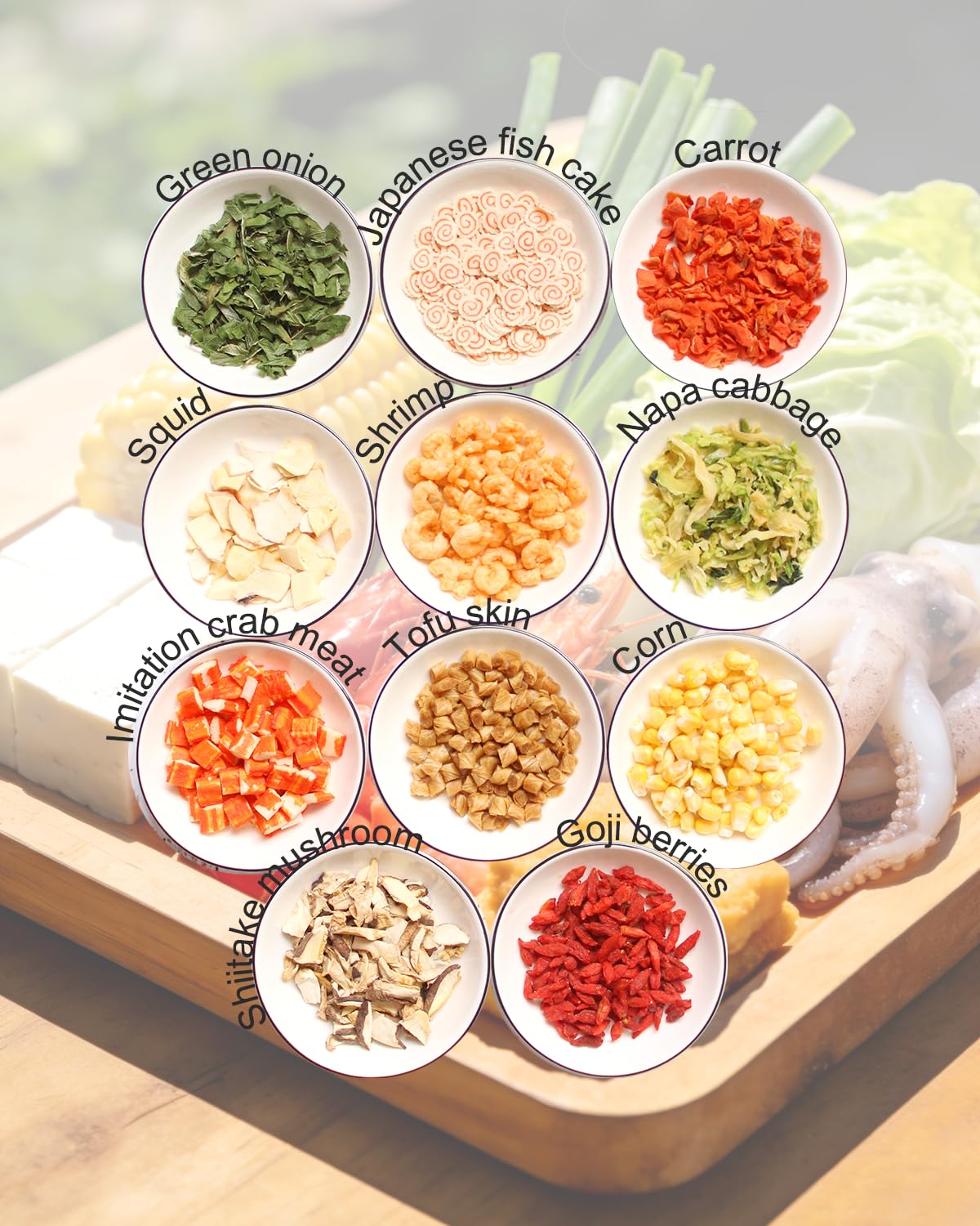 VSlice Seafood Umami Dried Ingredients add savory notes to elevate soups and noodle bowls.