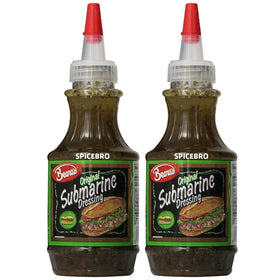 W&E Mart Beanos Dressing Submarine Original two-pack bottle for versatile sandwiches.