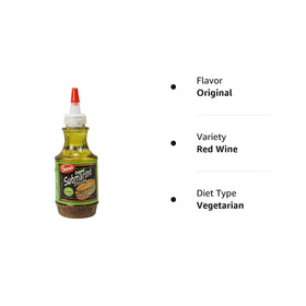 Two-pack Beanos Dressing Submarine Original shown with fresh meal ingredients.
