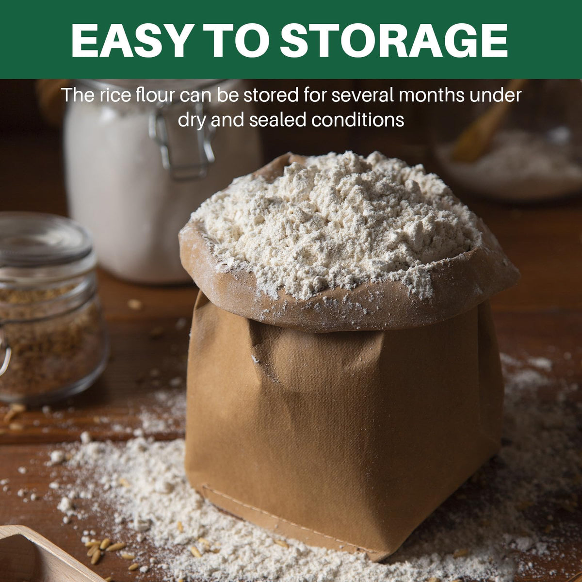W&E Mart Thai rice flour batter and frying setup highlights gluten-free crispy treats.