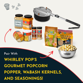 Wabash Valley Farms farm-fresh kernels with no added chemicals for wholesome snacking