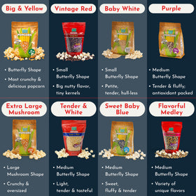 Wabash Valley Farms gift-ready popcorn kernel bag for gifting occasions