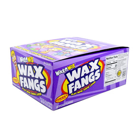 Wack-O-Wax Fangs wax-wrapped candy ideal for kids' treats.