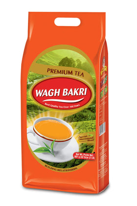 Wagh Bakri 2lb pack ideal for daily family tea moments.